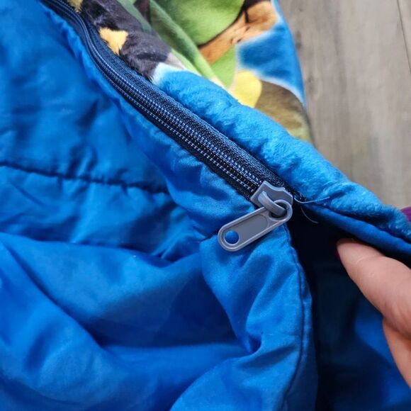 Nickelodeon Teenage Mutant Ninja Turtles Kids Zipper Sleeping Bag Blue 54"x30" - Picture 8 of 8